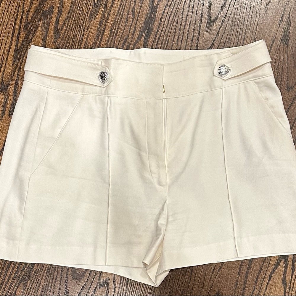 Veronica Beard Runo shorts 16 ivory